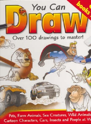 You Can Draw Over 100 Drawings to Master! 8 Books in 1